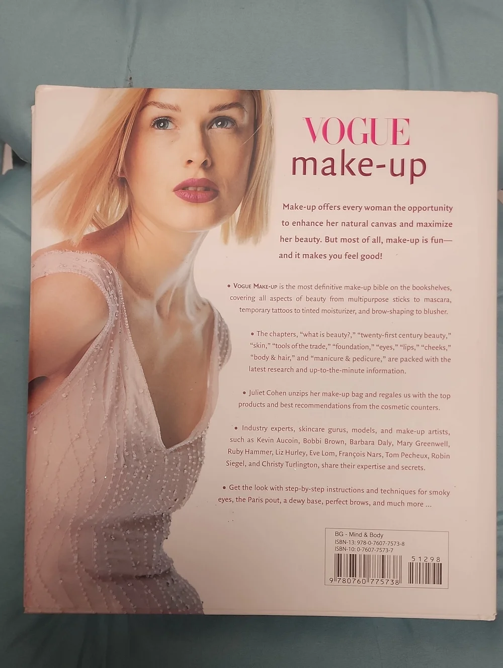 Vogue Make-Up Book with Pink Accents by Vogue